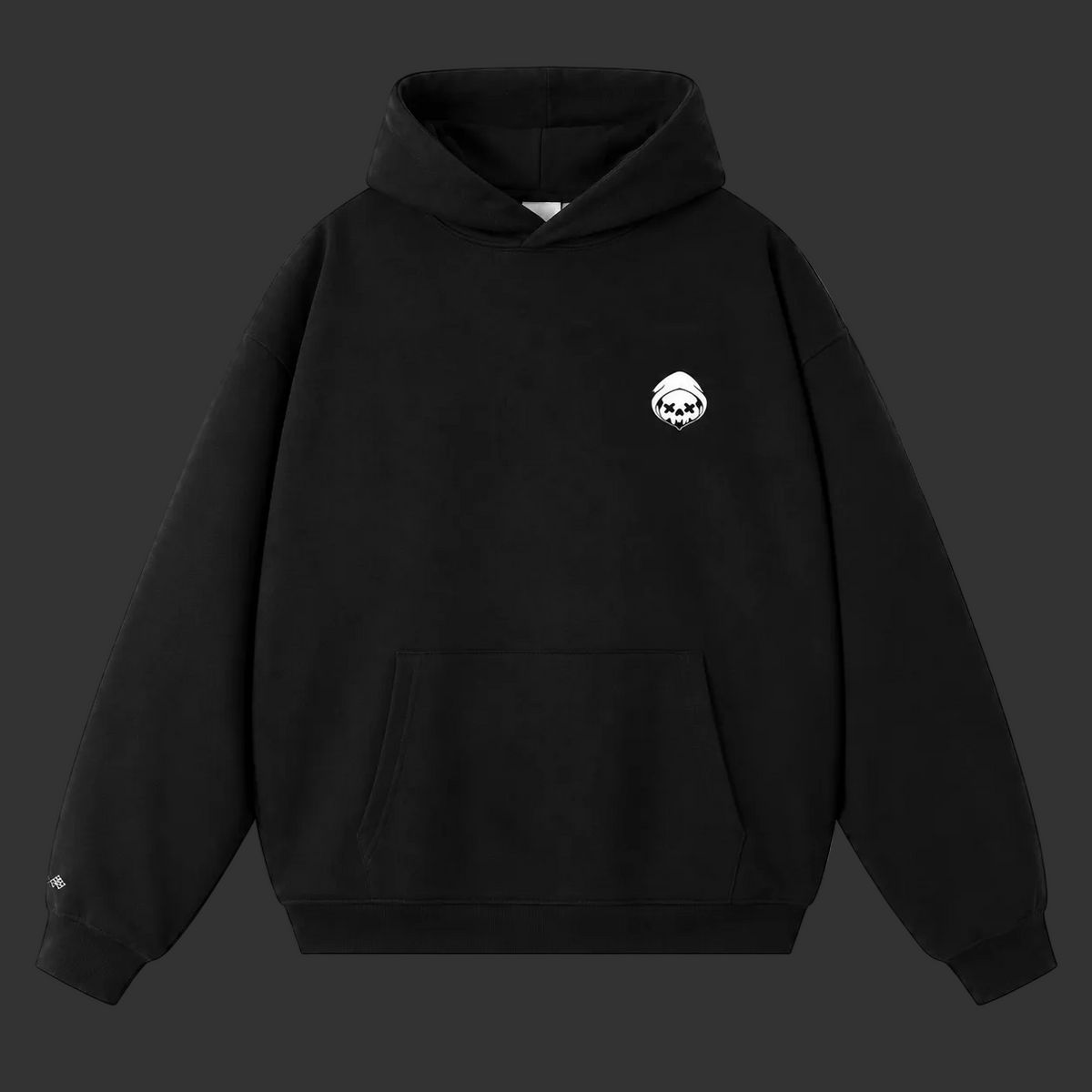 Grim Racing Reflective Hoodie Drop 001 Back View
